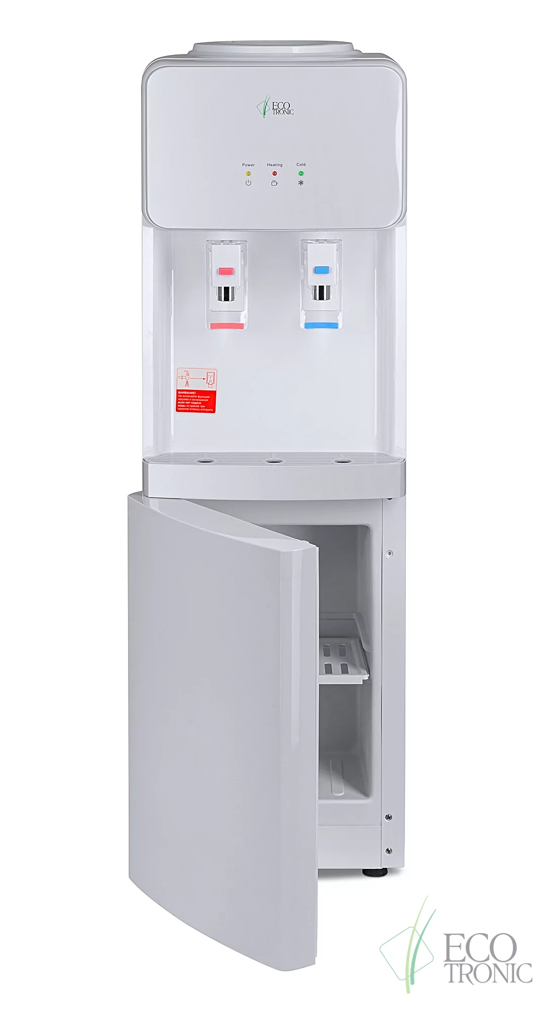 Кулер Ecotronic J21-LCE white-grey
